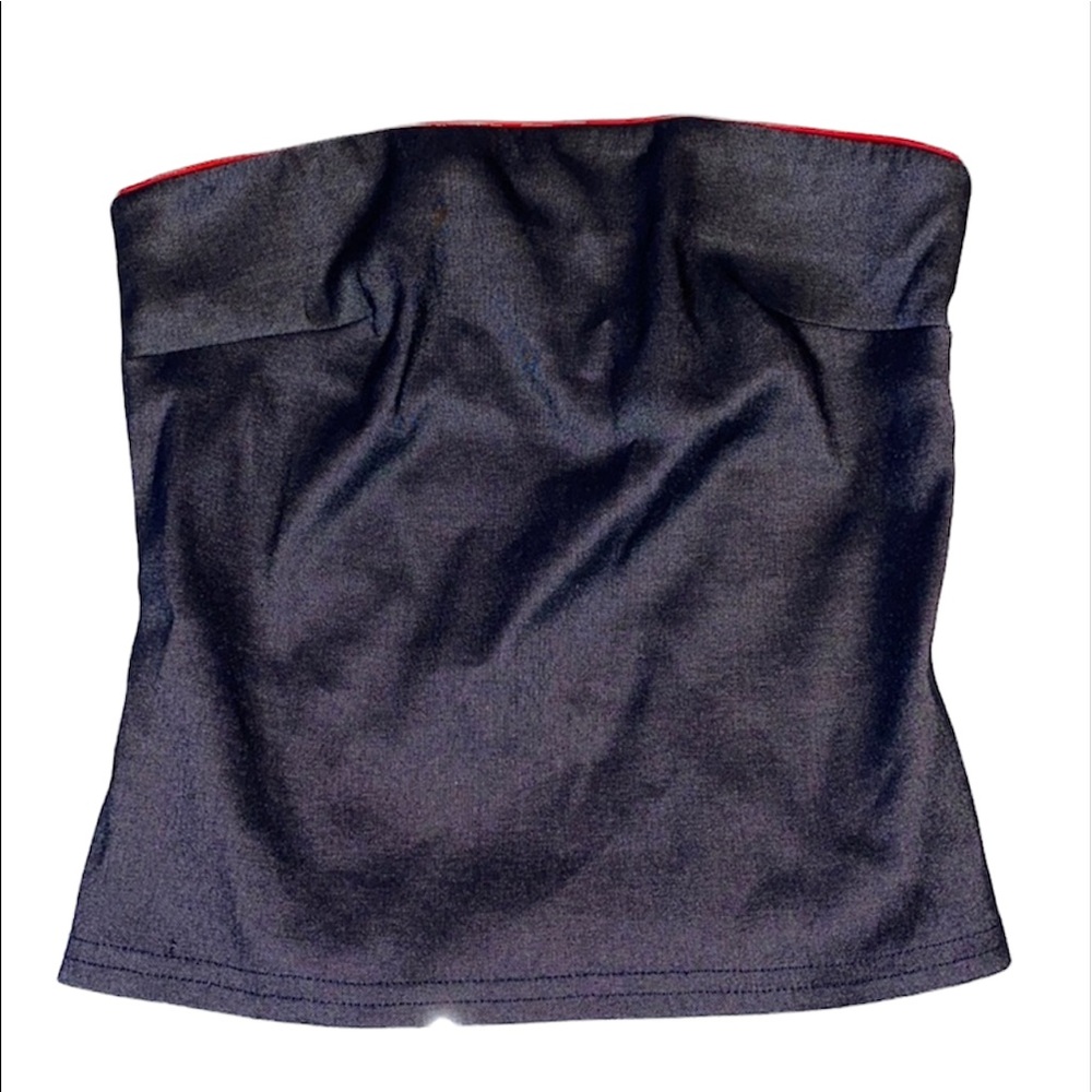 New look stretchy tube top strapless nwot UK made